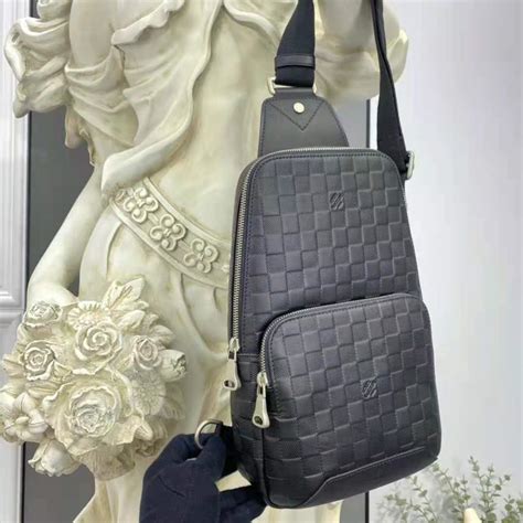 lv avenue sling bag damier infini|louis vuitton avenue sling bag.